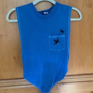 High Neck Tank Top Body Suit